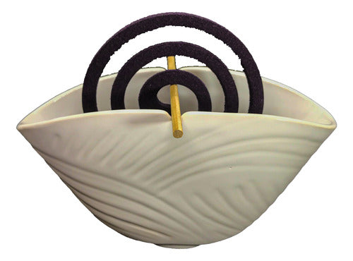 Bruna Bares Spiral Holder, Glazed Ceramic 5