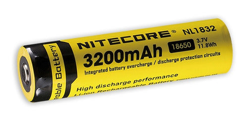 Nitecore Rechargeable 18650 3200mAh 3.7V 0