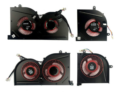 Todiys CPU + GPU Cooling Fan for MSI GS63VR 7RF Stealth Pro 0