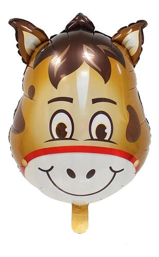 Animales Granja Metallic Animal Balloons 65 Cm 1