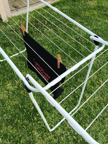 Reposando Clothes Drying Rack with Wings and Foldable Rope 1