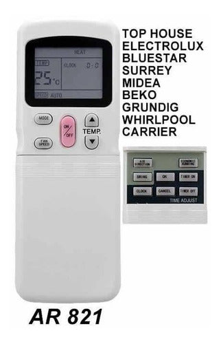 Bluestar Control Remote for Air Conditioner - Surrey Whirlpool 1