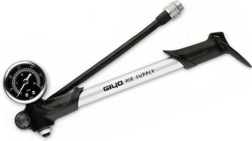 Giyo GS-02PT Air Suspension Fork Bike Pump with Pressure Gauge 300psi 0