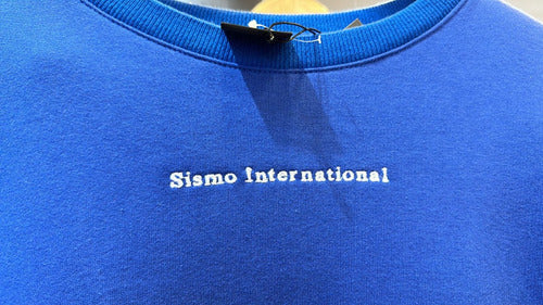 Sismo Forever Crewneck Sweatshirt Frisa Azul 2255 3