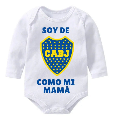 Misión Body Bebe Manga Larga - Boca Juniors 5