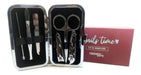 Trendy Manicure Set 6 Pieces Cutters Scissors file Tweezers 4