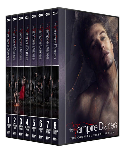 The Vampire Diaries Importe Por Temporada Serie Dvd 0