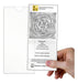 Transparent QR Code Holder for Elevators - 10x21 Pack of 10 Units 0