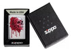 Zippo Original Red Skull Design Model 49603 2