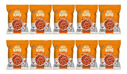 Maní King Salty Peanuts with Skin 120g Box of 10 - Fullescabio Offer 0