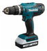 Parafusadeira Furadeira Impacto Hp488dw + Bat +carreg Makita 0