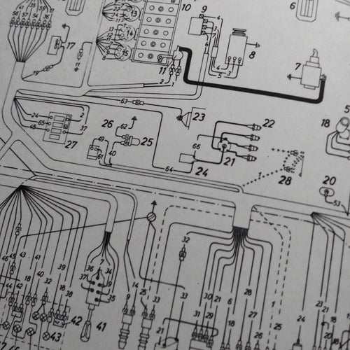 Citroen Ds-21 Y Ds-21 M Ficha Técnica Sistema Eléctrico Orig 1