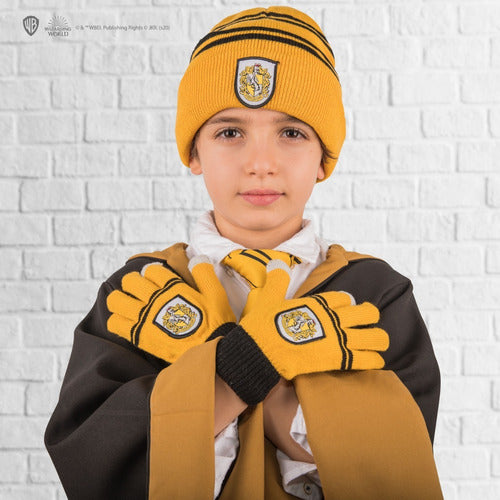 Cinereplicas Harry Potter! Beanie & Gloves (Kids) - Hufflepuff 5