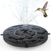 Goldflower Solar Fountain, Floating Water Fountain Pump 0