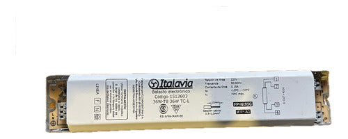 Italavia Electronic Ballast 1x36W T8 TC-L 0