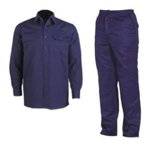 Ombu Original Work Shirt and Pants Set 100% Cotton 0