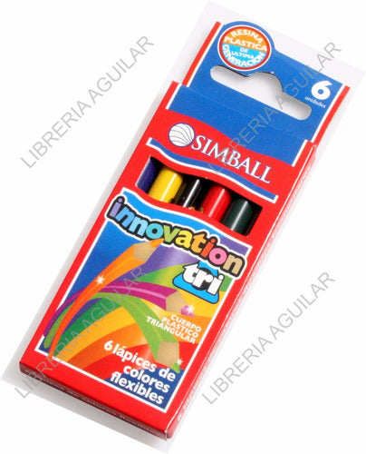 Simball Short Colored Pencils Box of 6 Pack X 48 Innovation Cortos 2