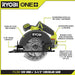 Ryobi 18v 5-1/2  Sierra Circular 4