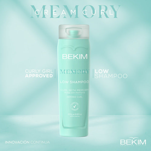 Low Shampoo Memory Curly Girl Sin Sulfatos X 250g Bekim 1