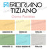 Fabriano Tiziano Color Range Blues X6 Art Cardstock 6