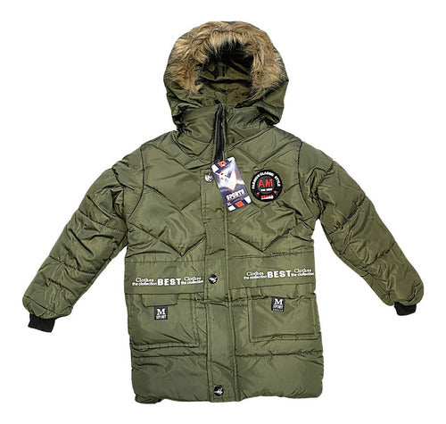 A&M Nylon Insulated Jacket for Kids 0