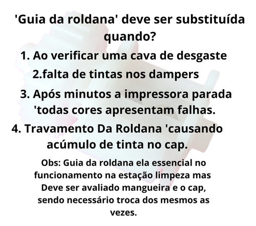 10peças De Reparo Guia Da Roldana P Bombas De Limpeza Epson 3