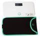 Newlineny Mini Bathroom Scale White with Travel Protection Sleeve 0