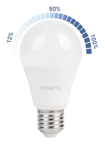 Etheos 9W LED Bulbs - 3 Intensities - 220V - Pack of 10 1