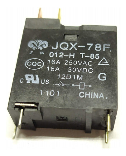 RioTecno Jqx-78f-012-h 12V 16A Microwave Relay JQX-78F JQX78F 1