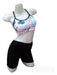 Sporty Lycra Printed Top and Shorts Sets 8