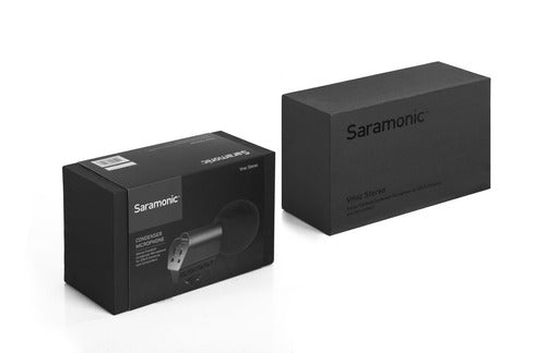 Saramonic Vmic Stereo Condenser Video Microphone With Shock Mount 3