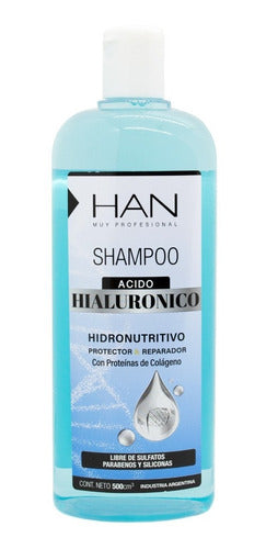 Han Kit Acido Hialuronico Shampoo + Enjuague Reparador Local 1