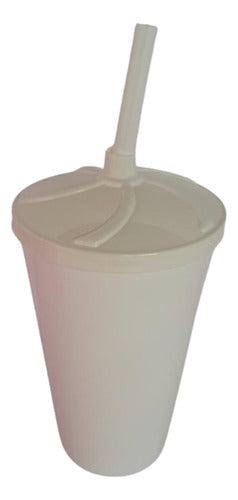 ACRILCOLOR 45 Twister Cups 300 Ml with Lid and Straw 7