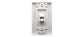 Puerto Cat6 Placa De Pared Y Keystone Yomyrayhu Jack Rj45 Et 1