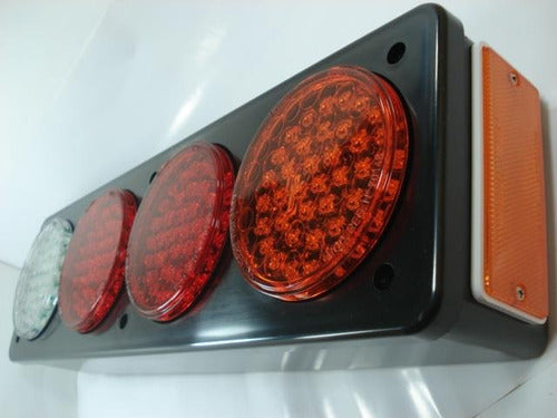 BAIML 39 LED´s 4 Bivoltaje 12/24V Right Headlight Red Lens/Red 0