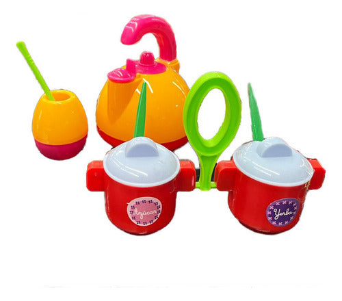 Juego Set De Mate Con Pava Cod 12217 Loony Toys 0