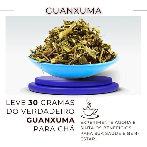 Chá Guanxuma Erva Seca Proprio Para Cha 30g 1