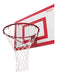 Outdoor Basketball Board Solid Reinforced Rim Red Basket Cke 3