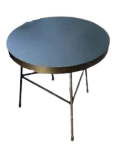 Round Steel and Iron Balcony Table 0