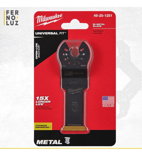 Milwaukee 29mm Cutting Blade for Oscillating Metal Saw 4