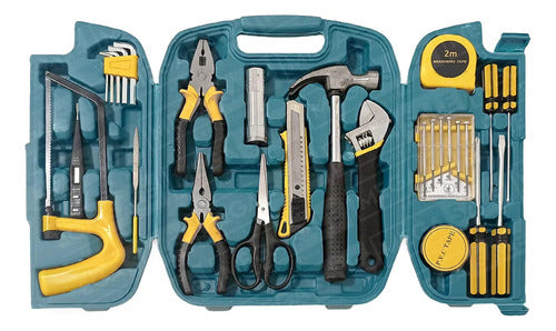Complete 27-Piece Tool Set Box Kit 0