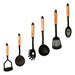 Craco Utensillo Nylon Mango Madera Cuchara Agujeritos 1