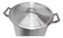 Alumar-D&E Set X3 High Gastronomic Aluminum Pots N° 22 30 38 6