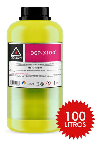 Química Edison® Concentrated Floor Deodorizer 1L = 100L Premium 4