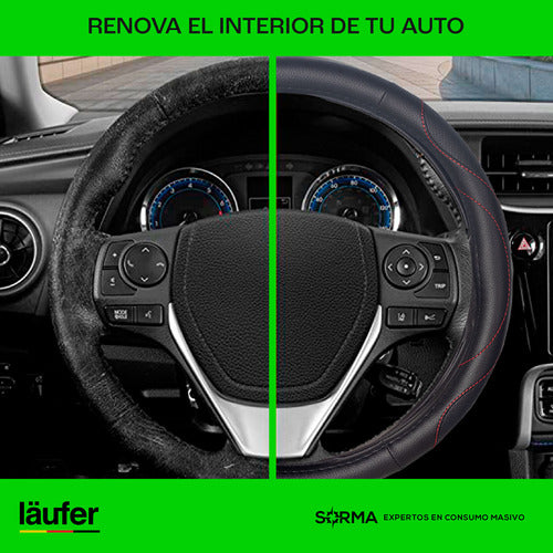 Läufer Premium Leather Steering Wheel Cover 5