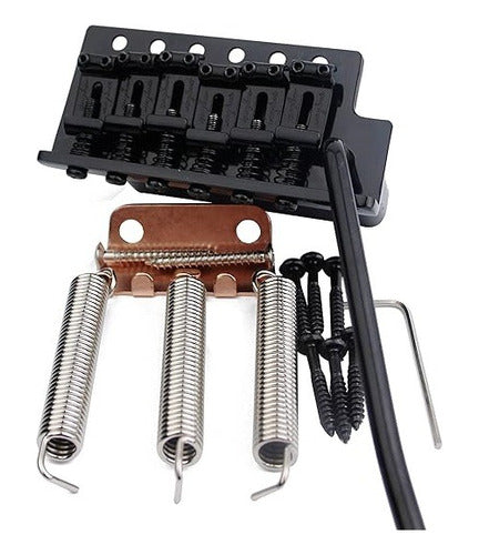 Ponte Tremolo Guyker Big Block Black Guitarra Strato 2