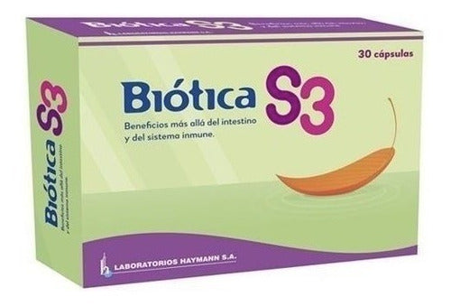 Biotica S3 30 Capsulas | Probiotico 0