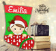 Sublimation Templates for Christmas Stocking Boots + Printed Mockup 9
