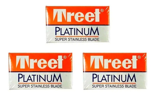 Treet Platinum Shaving Blades – 3 Boxes of 10 0