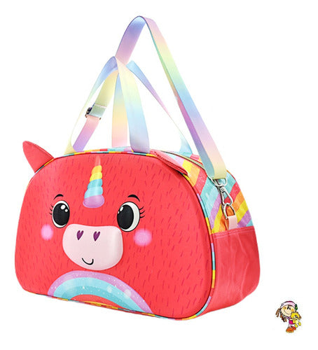 Importado Cko Bolso De Viaje Grande Animales Infantil Original Cute 3